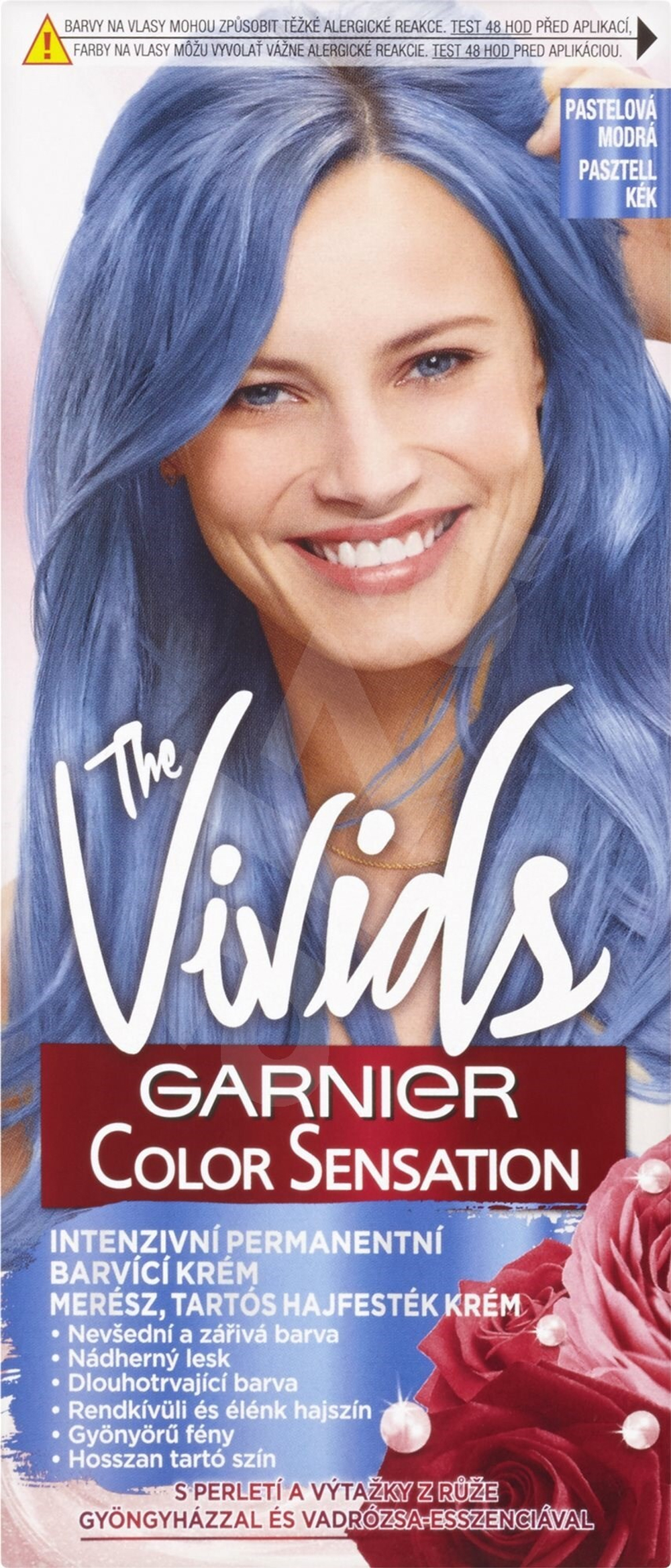 Garnier Крем-краска для волос Color Sensation The Vivids, Голубой, 110 мл