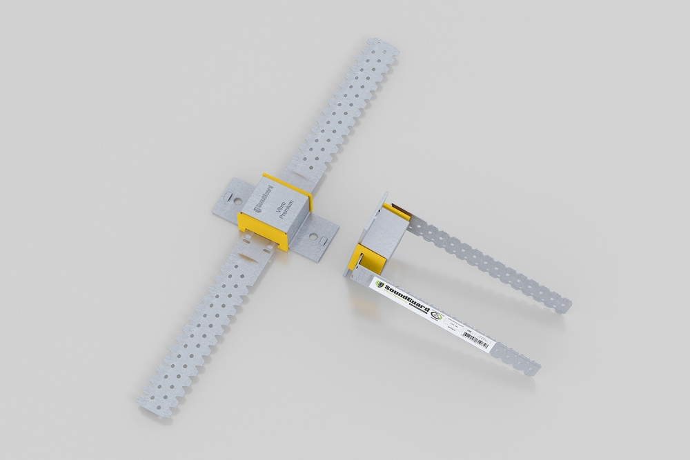 Виброизоляционное крепление SoundGuard Vibro Premium (10 шт/комплект)