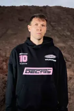 Купить Худи ФК 10 x Winline Decals Racing черное Худи ФК 10 x Winline Decals Racing черное