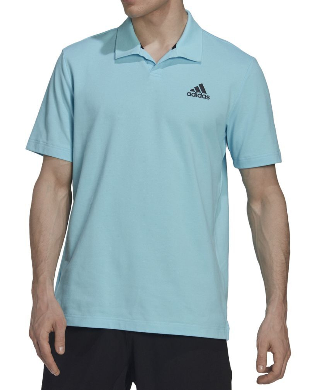 Теннисное поло Adidas Club House 3-Bar Tennis Polo Shirt - bliss blue