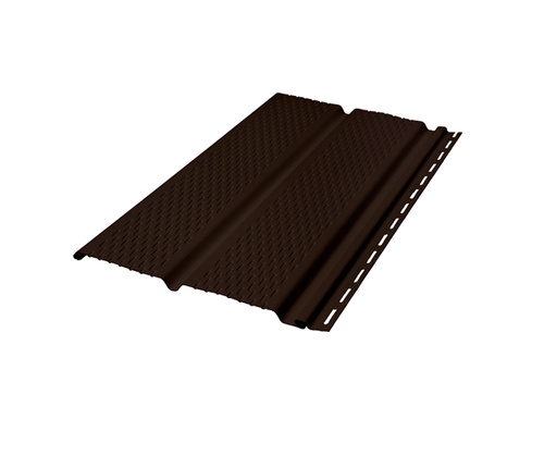 Соффит вентилируемый 3050х254 Тёмно-коричневый