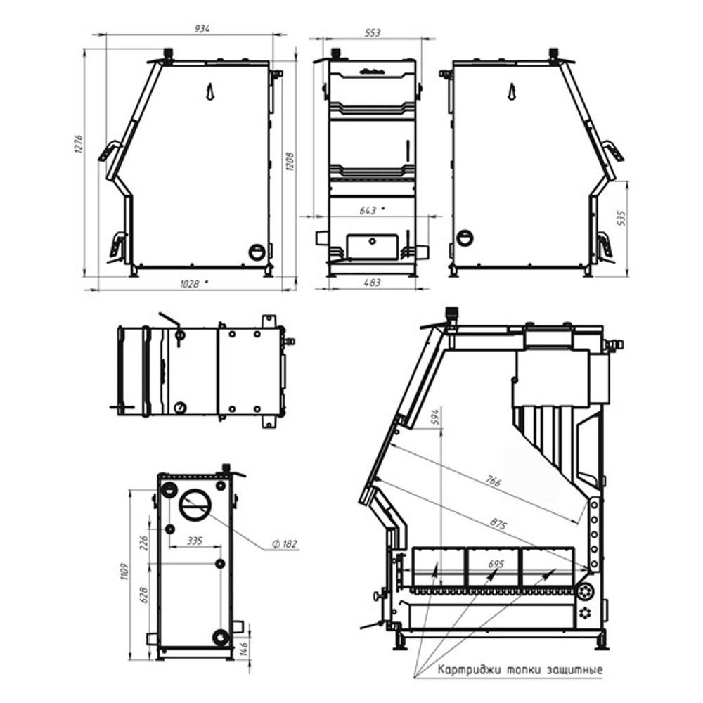 Твердотопливный котел Stoker PRO 50