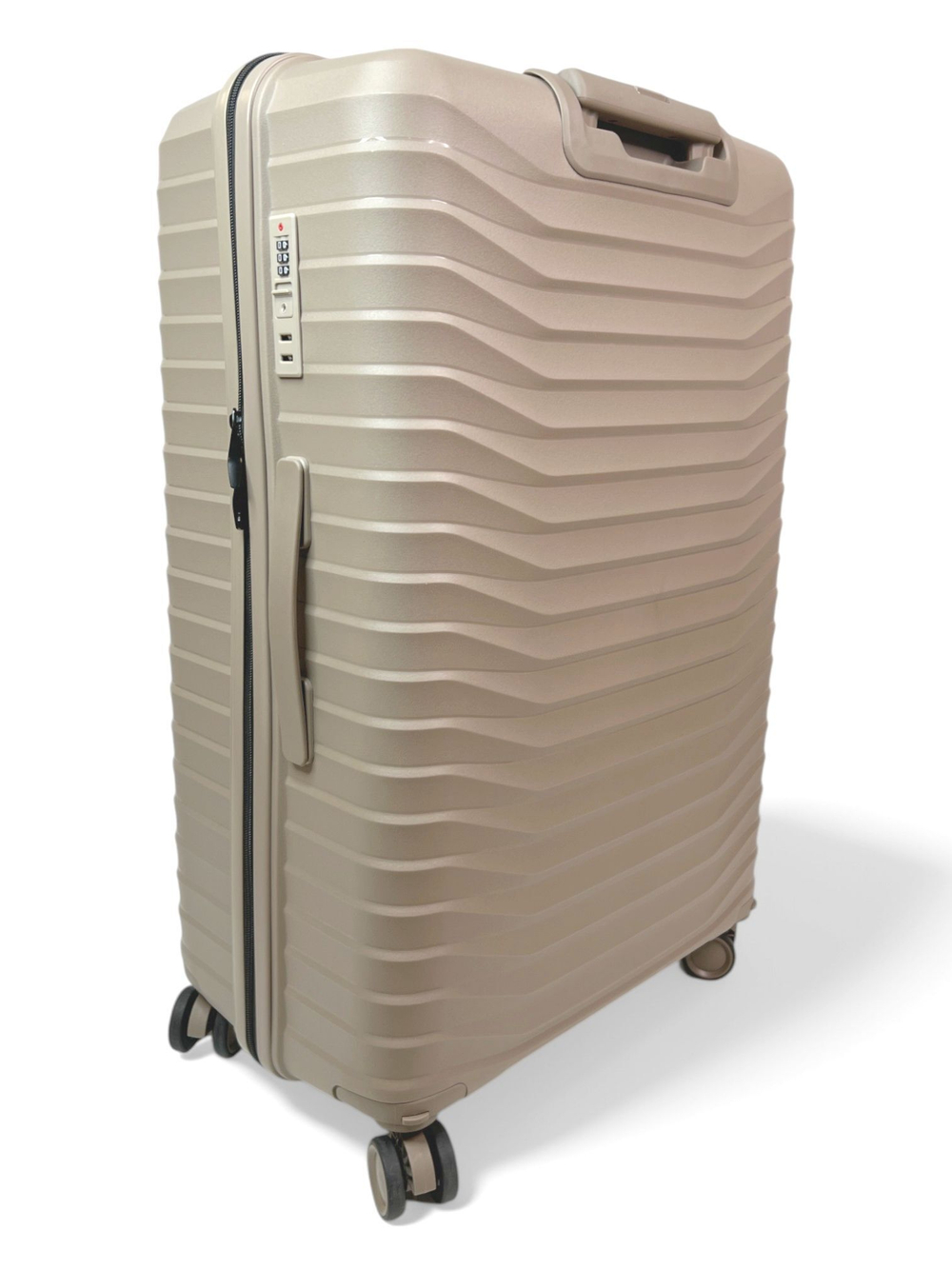 Большой чемодан Bon-Voyage PP Three, Бежевый, L