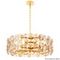 Подвесная люстра Crystal Lux Crystal SP12 Chrome SP12 Gold