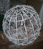 Световой Шар с ажурным каркасом