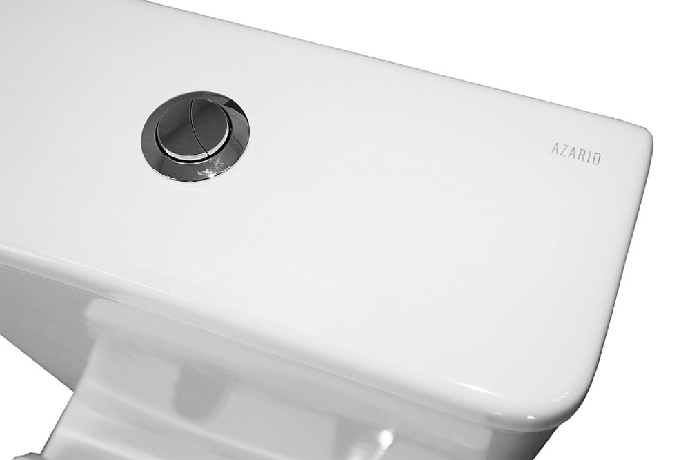 Унитаз-компакт Azario Alba 620х405х805 напольный, безободковый, с сиденьем микролифт (AZ-8323)