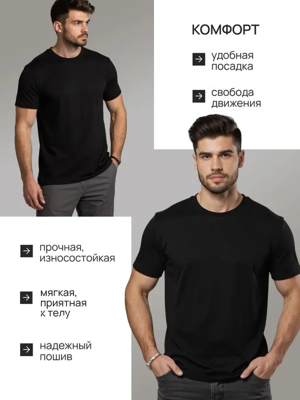 Футболка базовая классическая