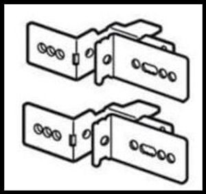 Legrand 020570, Комплект из двух уголков для крепления лотка Lina 25.