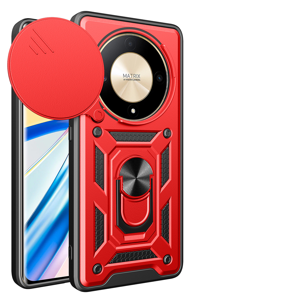 Чехол с кольцом Bumper Case для Honor X9b