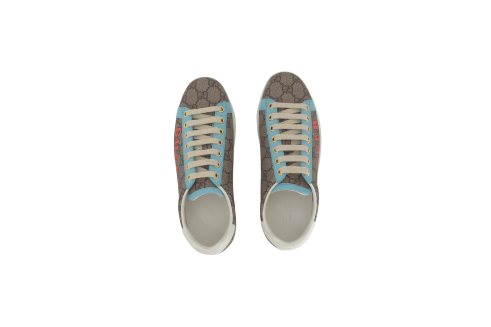 Gucci Wmns Ace Gg Supreme "GUCCI Tiger Print" Women"s