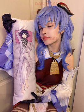 Мини дакимакура Кокичи Ома из Данганронпа арт. M0339, 60х20 см