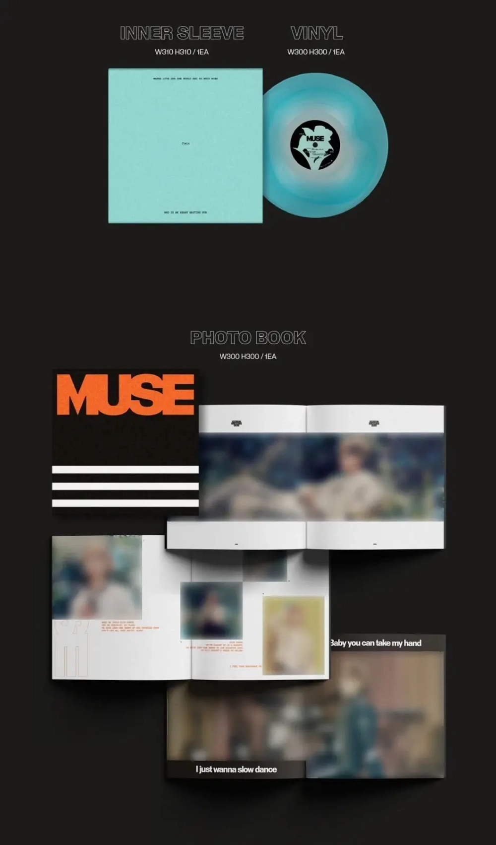 Альбом JIMIN BTS - MUSE [LP ver.]