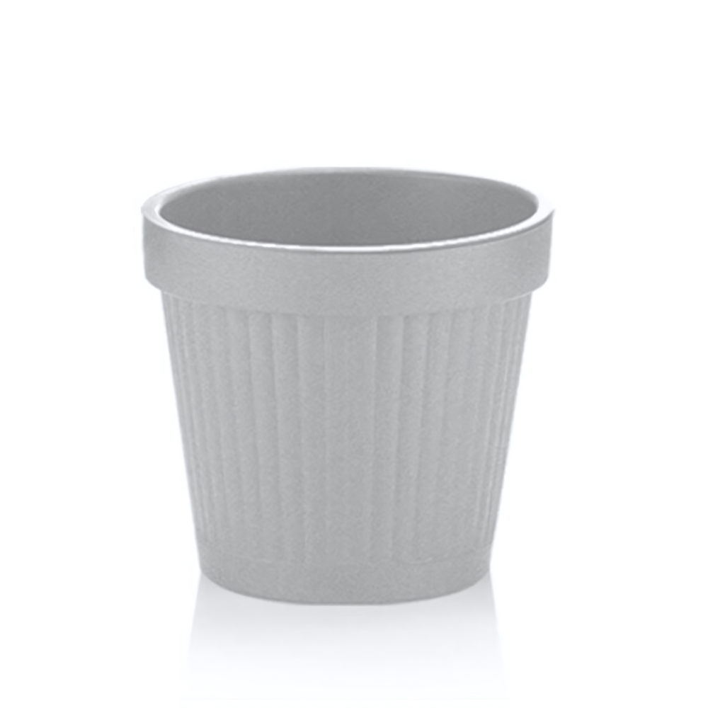 Горшок для цветов "РИМ" 2,3 л серый мрамор