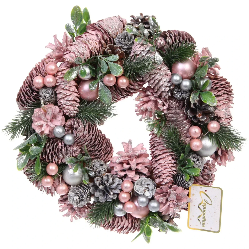Венок хвойный «Нежность» d=29 см