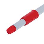 Швабра КОМПЛЕКТ черенок 75-130 см + флаундер 50 см + МОП микрофибра СИНЕЛЬ (ТИП К), PERKLIN (ПЕРКЛИН), 700983