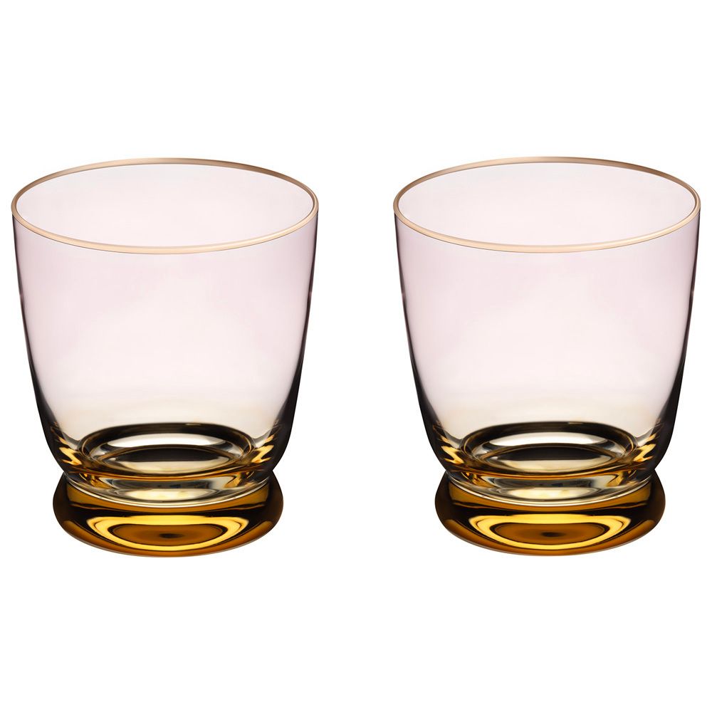 НАБОР СТАКАНОВ "TWIST & SHINE" PINK, 2 ШТ/360 МЛ