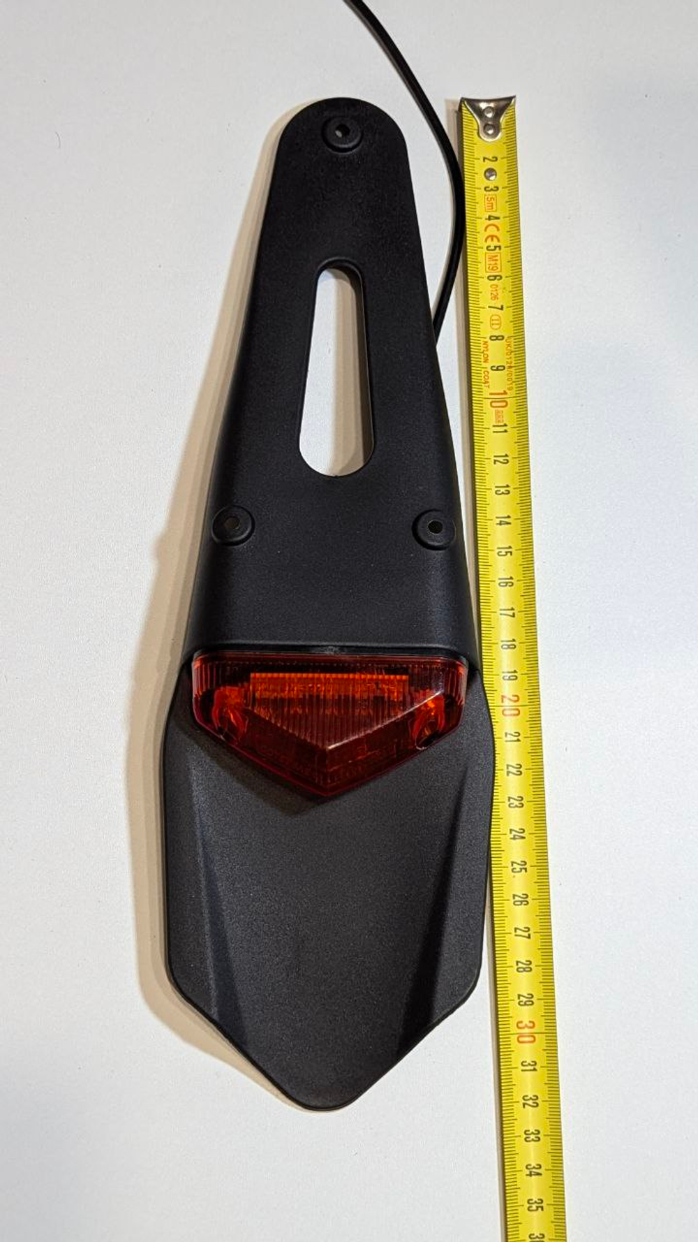 Крыло заднее со стоп-сигналом (универсальное) мотоцикл, питбайк, мопед