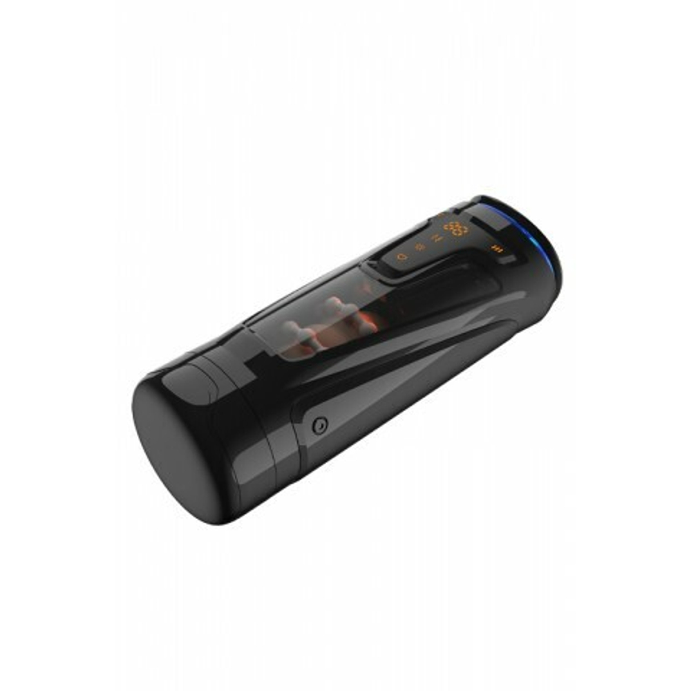 Инновационный мастурбатор Warrior с пенетрацией и массажем бусинами от Amovibe