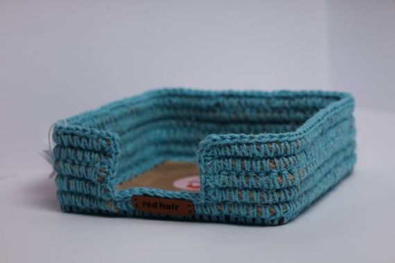 Salfet qabı rəngarəng (kiçik ölçü)