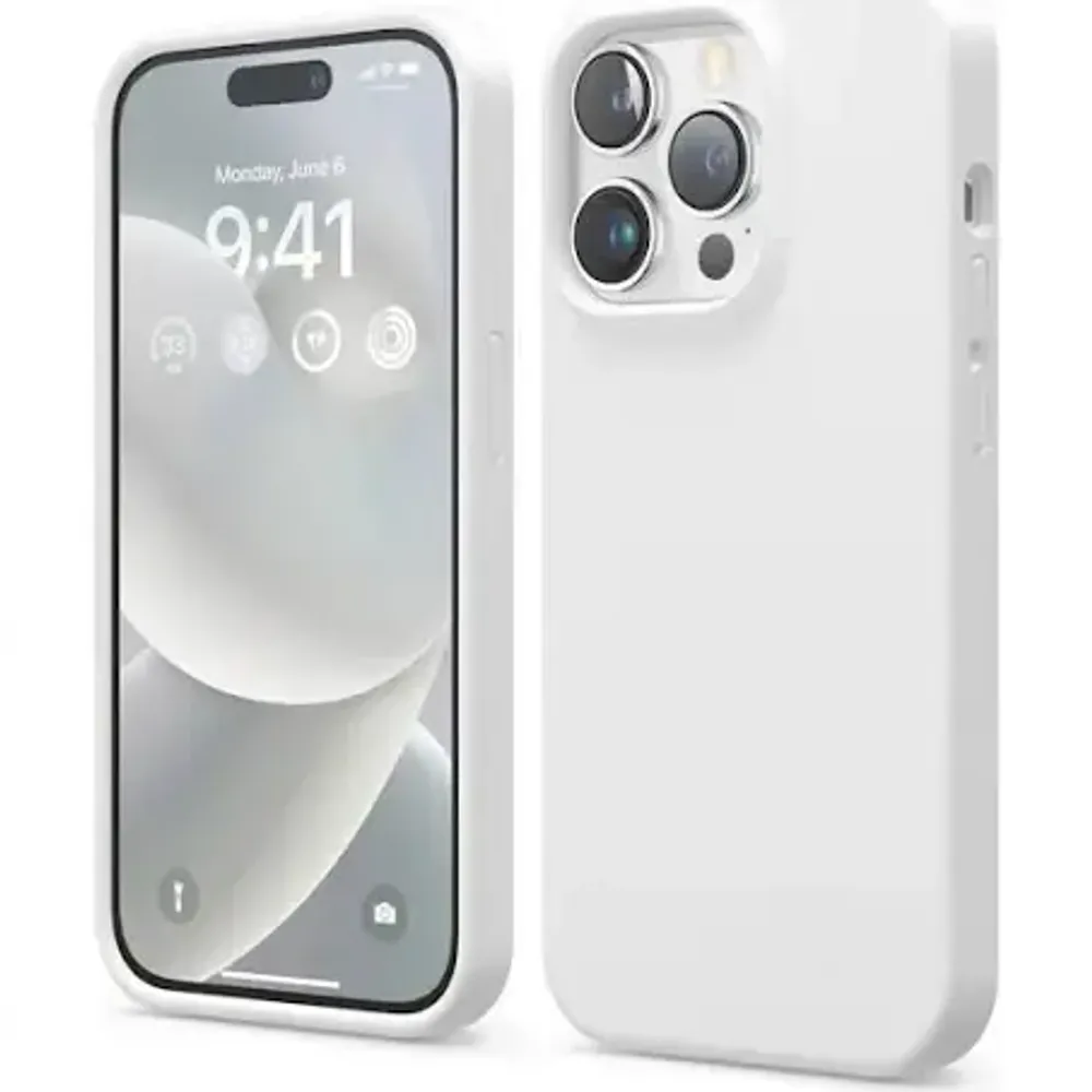 Чехол-накладка Soft Touch для iPhone 14 Pro Белый