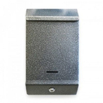 Ящик почтовый с замком антик/серебро