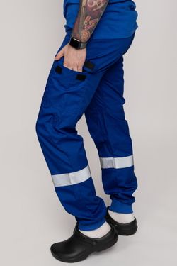 Брюки-джоггеры летние мужские Скорая помощь MedicLine цв. ВАСИЛЕК