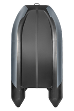 YACHTMAN-280 СК (Яхтман) серый-черный (лодка ПВХ под мотор с усилением)