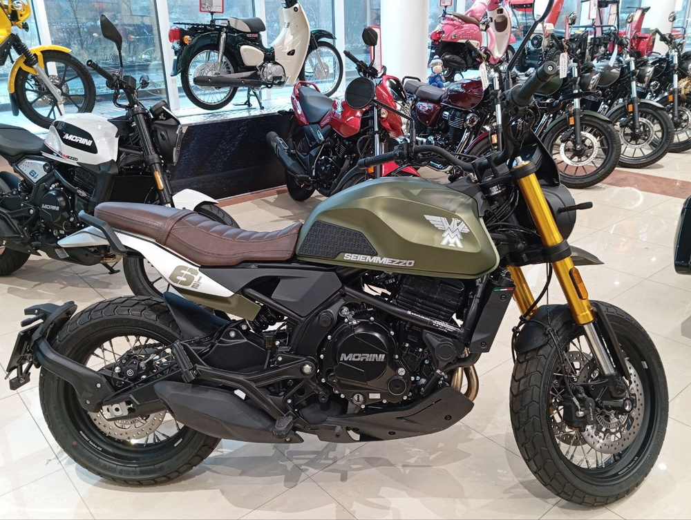 Мотоцикл Moto Мorini SEIEMMEZZO SCR