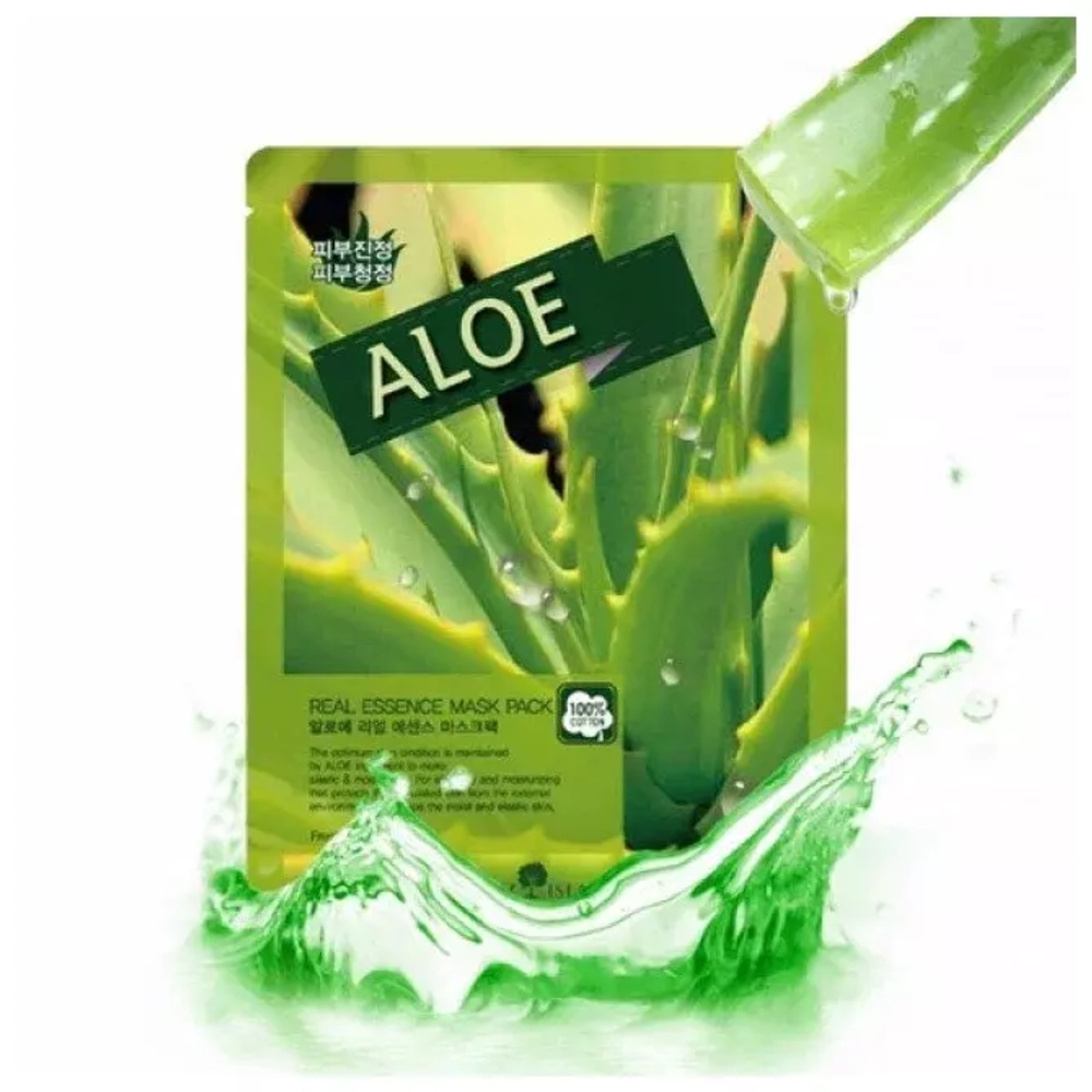 May Island Маска для лица тканевая с Алоэ - Real essence mask pack, 25мл