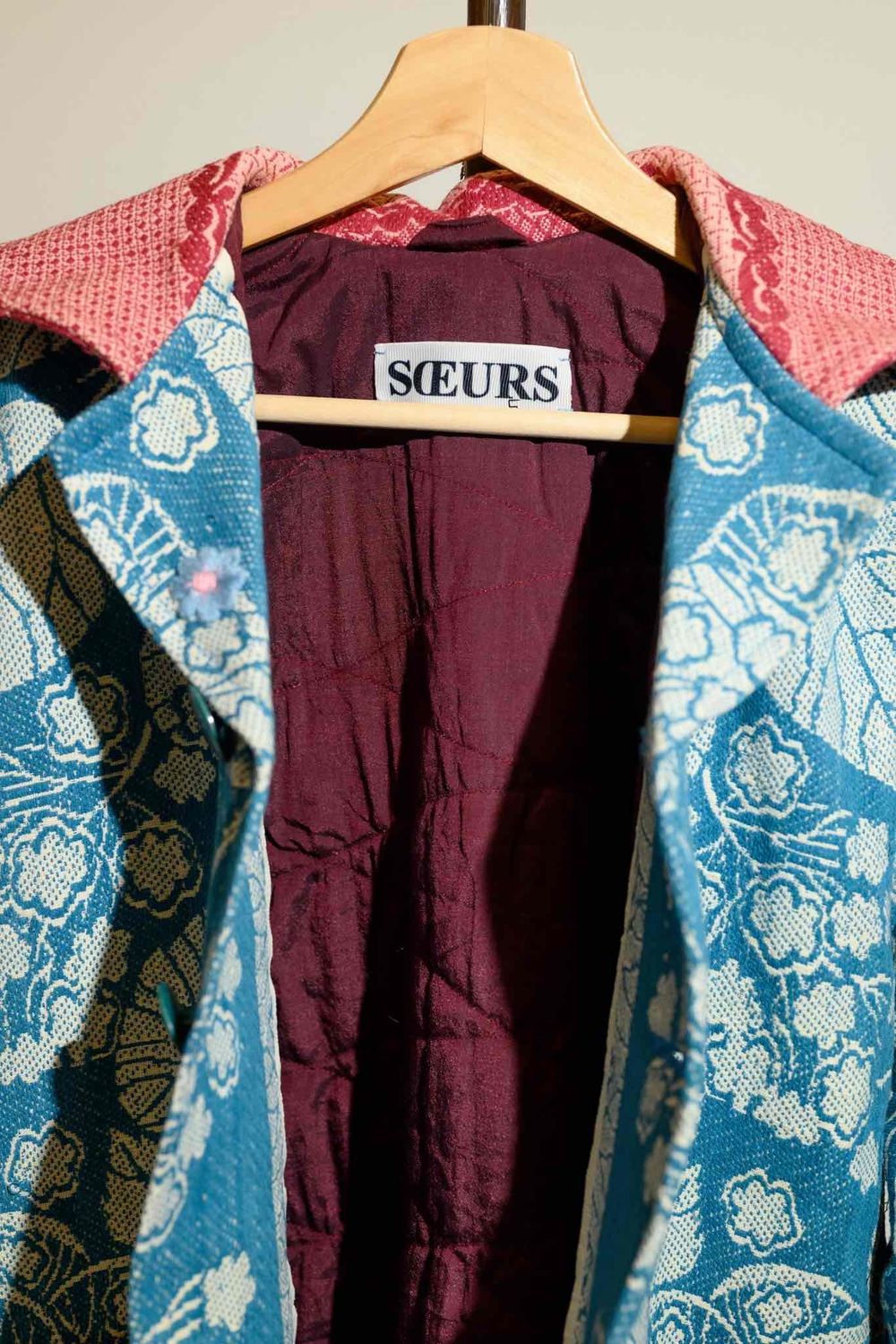 Куртка Soeurs Ocean Wave blue