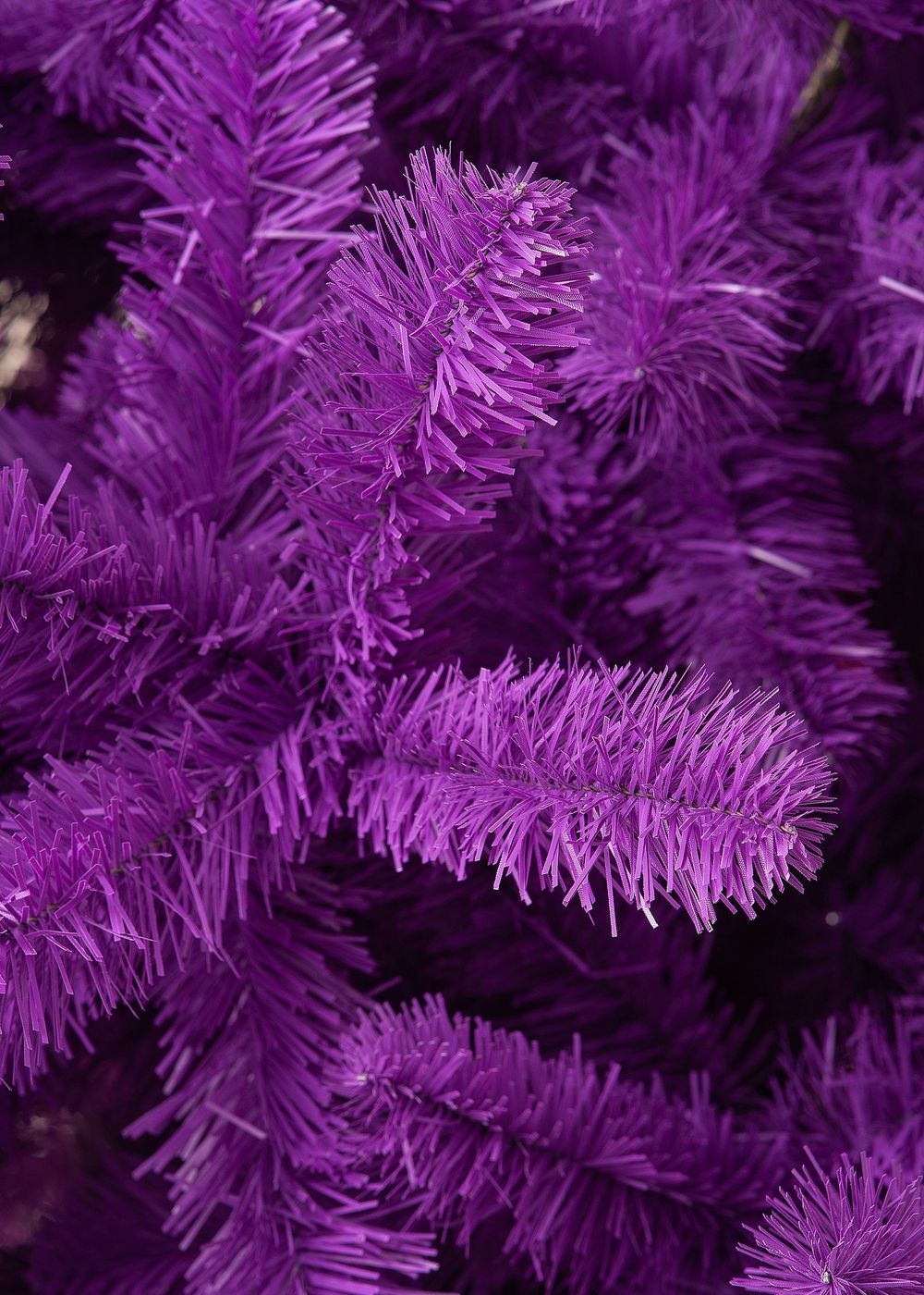 Искусственная фиолетовая елка «Прованс» (пвх) 210 см / 2.1 м