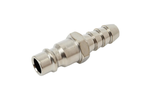 Штуцер папа ёлка d.6мм M, никелированная сталь, уп. 1шт 39243