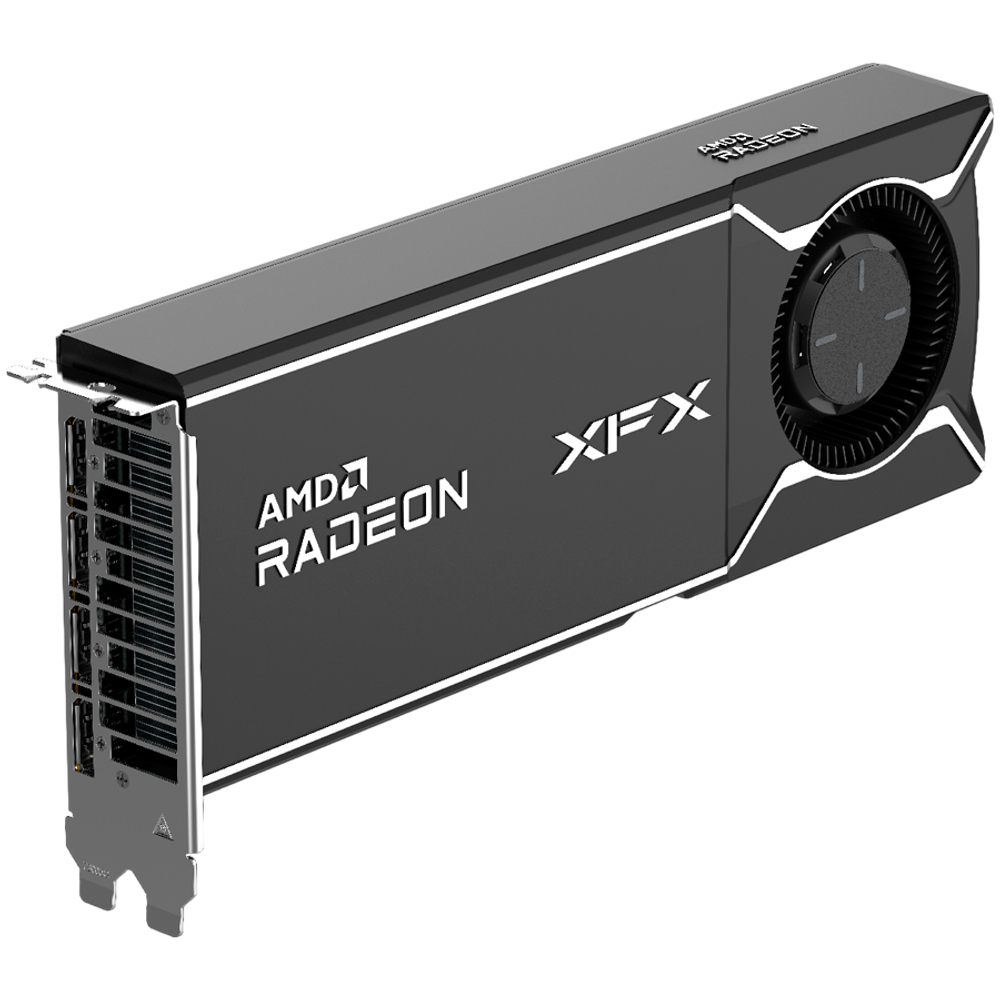 XFX AMD Radeon AI Pro R9700 Blower, 32GB GDDR6 4xDP, AMD RDNA 4