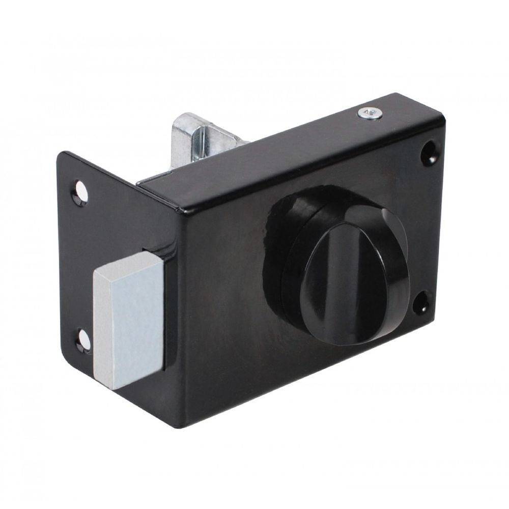 Замок накладной дверной, Омега, 3Н1, 00-00002936, чер