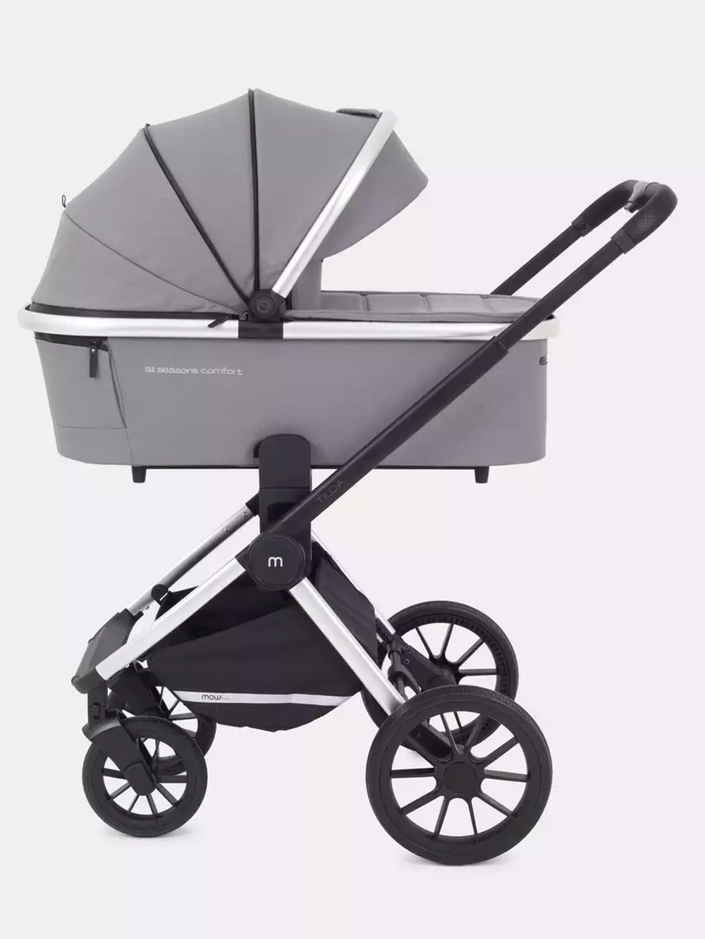 Коляска детская MOWBaby "TILDA" (2в1) MB064 Grey