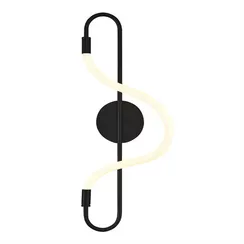 SL6102.401.10 Светильник настенный ST-Luce Черный/Белый LED 1*10W 3000K SAGRATO