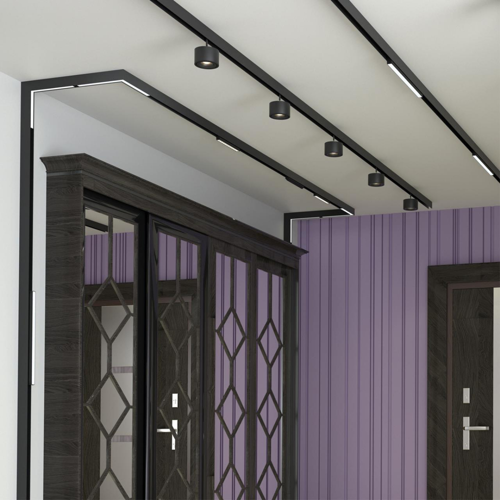 358539 SHINO NT21 158 черный Трековый светильник для низковольного шинопровода IP20 LED 4000K 12W 48V FLUM