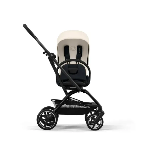 Прогулочная коляска Cybex Eezy S Twist Plus 2 BLK Canvas White
