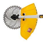 Триммер бензиновый DTL-52, 52 см3, неразъемная штанга, состоит из 2 частей Denzel