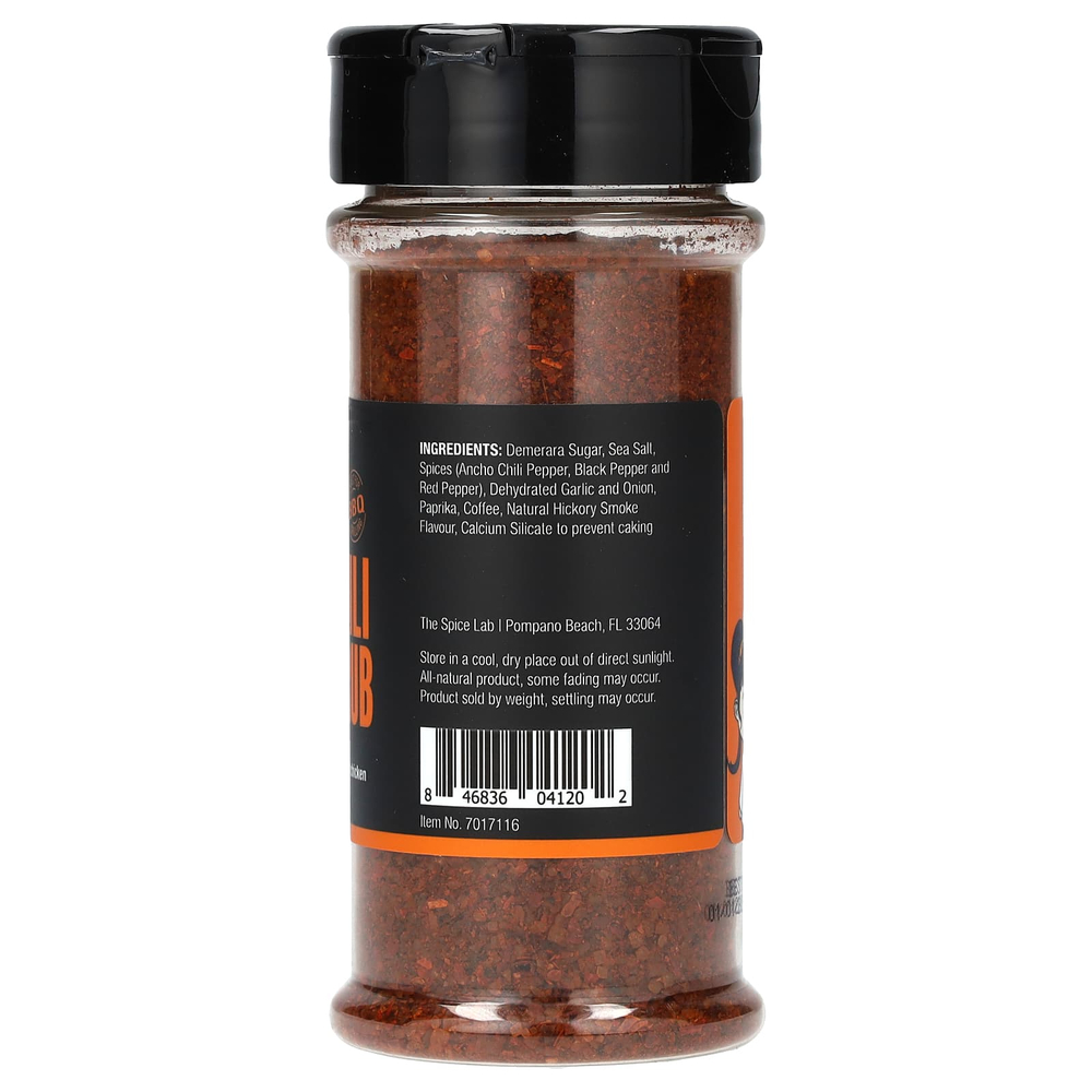 The Spice Lab, Ancho Chili + Coffee Rub, 155 г (5,5 унции)