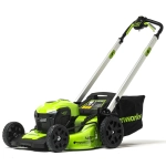 Газонокосилка аккумуляторная Greenworks GD40LM48SP 40В (1 x 8 Ач, ЗУ) нож 48 см, 2517407UH