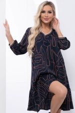 Платье "Анабель" (темно-синее) П7111 LT Collection (Акция)