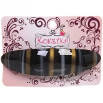 Заколка автомат «Calista - Mila», овал., 6 цветов, 9*2,5см (Кокетка)