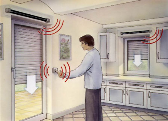 Система (устройство) для затемнения окон