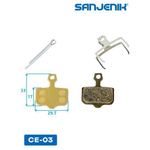 Колодки тормозные керамические Sanjenik CE-03 Kugoo G-Booster, M5, G1, Dualtron Thunder
