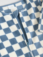 Комбинезон / Cлип для малышей флисовый Next AW3-064, 2 шт., Синий, Молочный