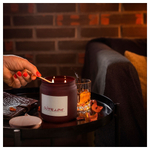 Свеча ароматическая IKEA ROSENSLAN (РОЗЕНСЛАН), Янтарь и роза, Красно-коричневый, 70 часов