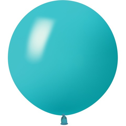 Шар (36''/91 см) Карибский голубой, пастель, 1 шт.