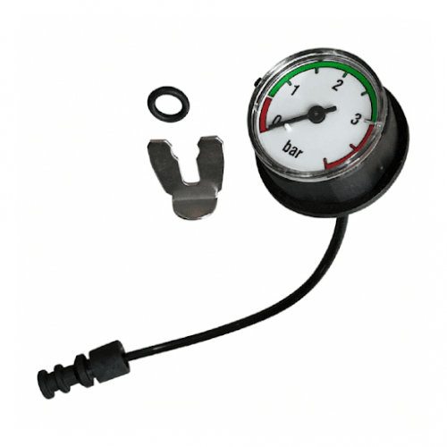 Манометр 0-4 bar d27mm kpl. для котла Ariston со скобой