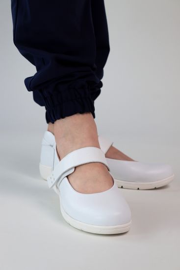 1102 Женские балетки (Белый)